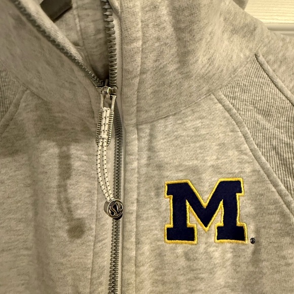 lululemon athletica Gray Zip-Up Scuba - Picture 2 of 5